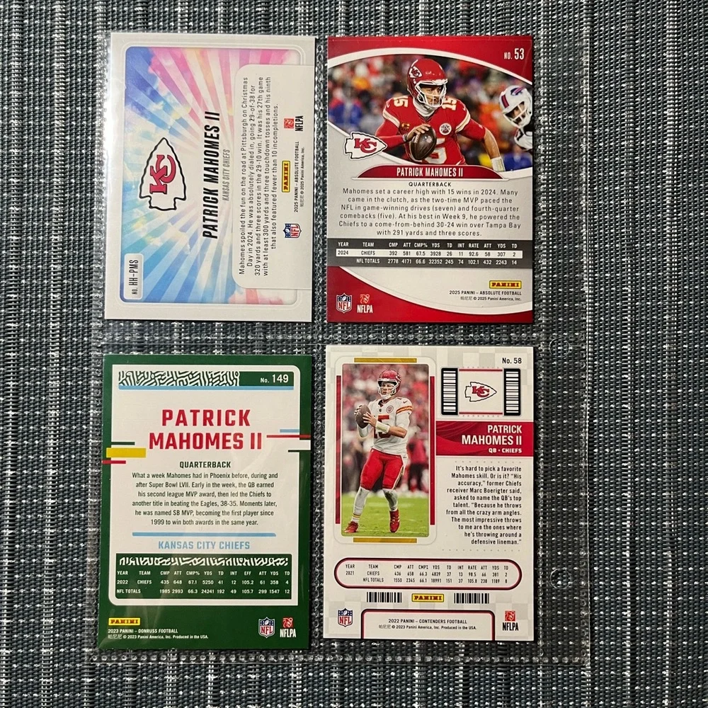Panini 🏈 patrick